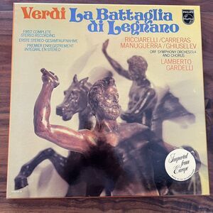 Verdi La Battaglia Di Legnano 2x Vinyl LP Box Set 1978 Philips 6700 120